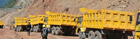Caminhão de mineração GKM45P